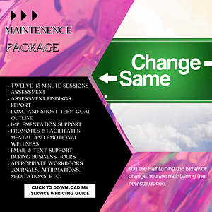 Work With Me 5 Maintenance Package